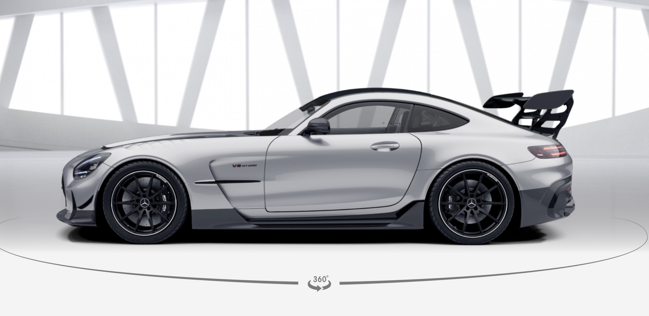 Mercedes Benz Amg Gt Black Series Hightechsilver My21 Stock